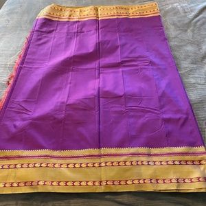 Purple Saree